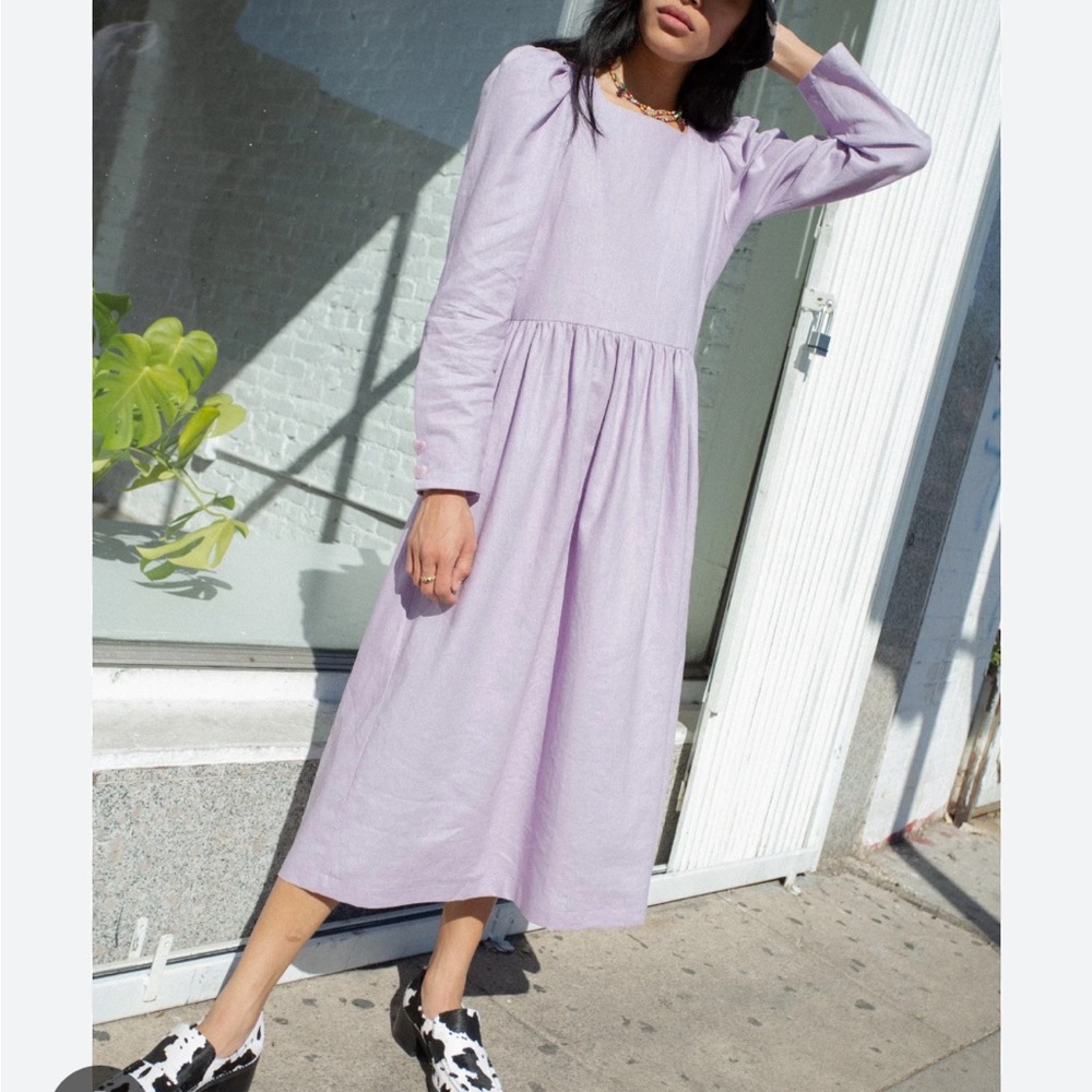 Lisa Says Gah Maddie Linen Dress - Picture 8 of 8